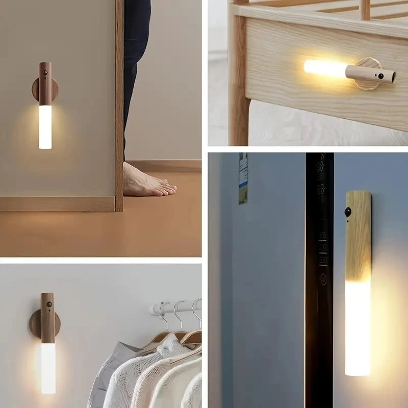 Rechargeable LED Night Light with Human Body Induction