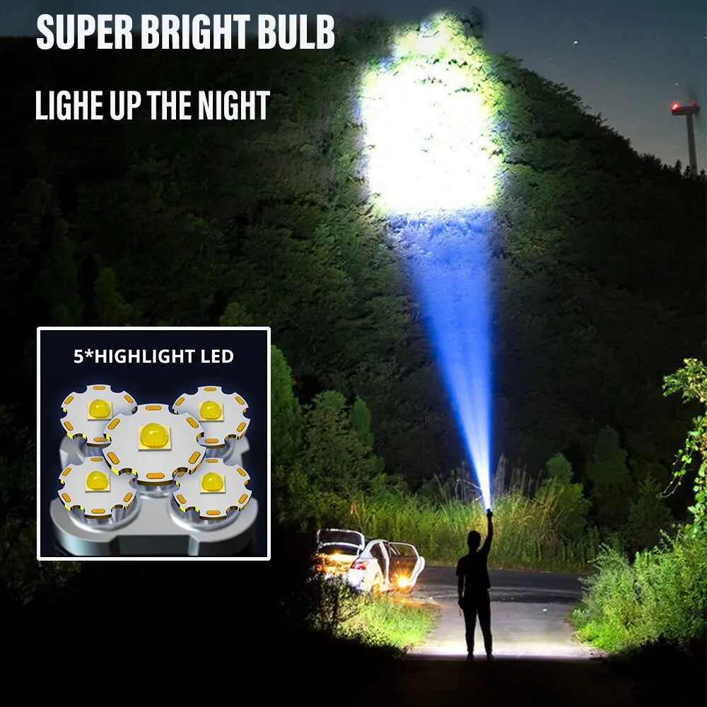 5 LED High Power Flashlight