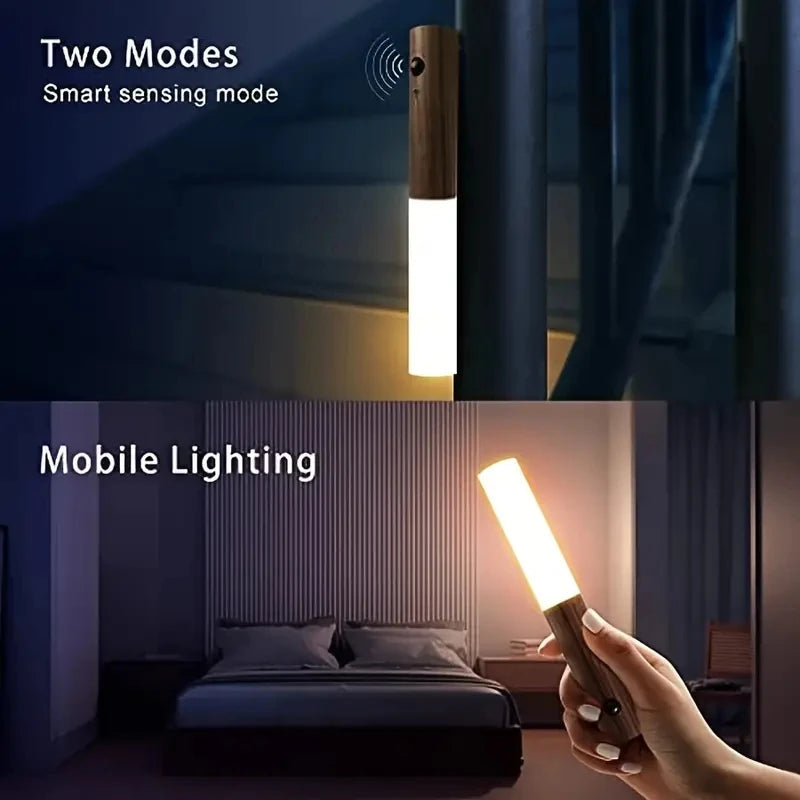 Rechargeable LED Night Light with Human Body Induction